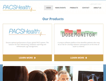 Tablet Screenshot of pacshealth.com